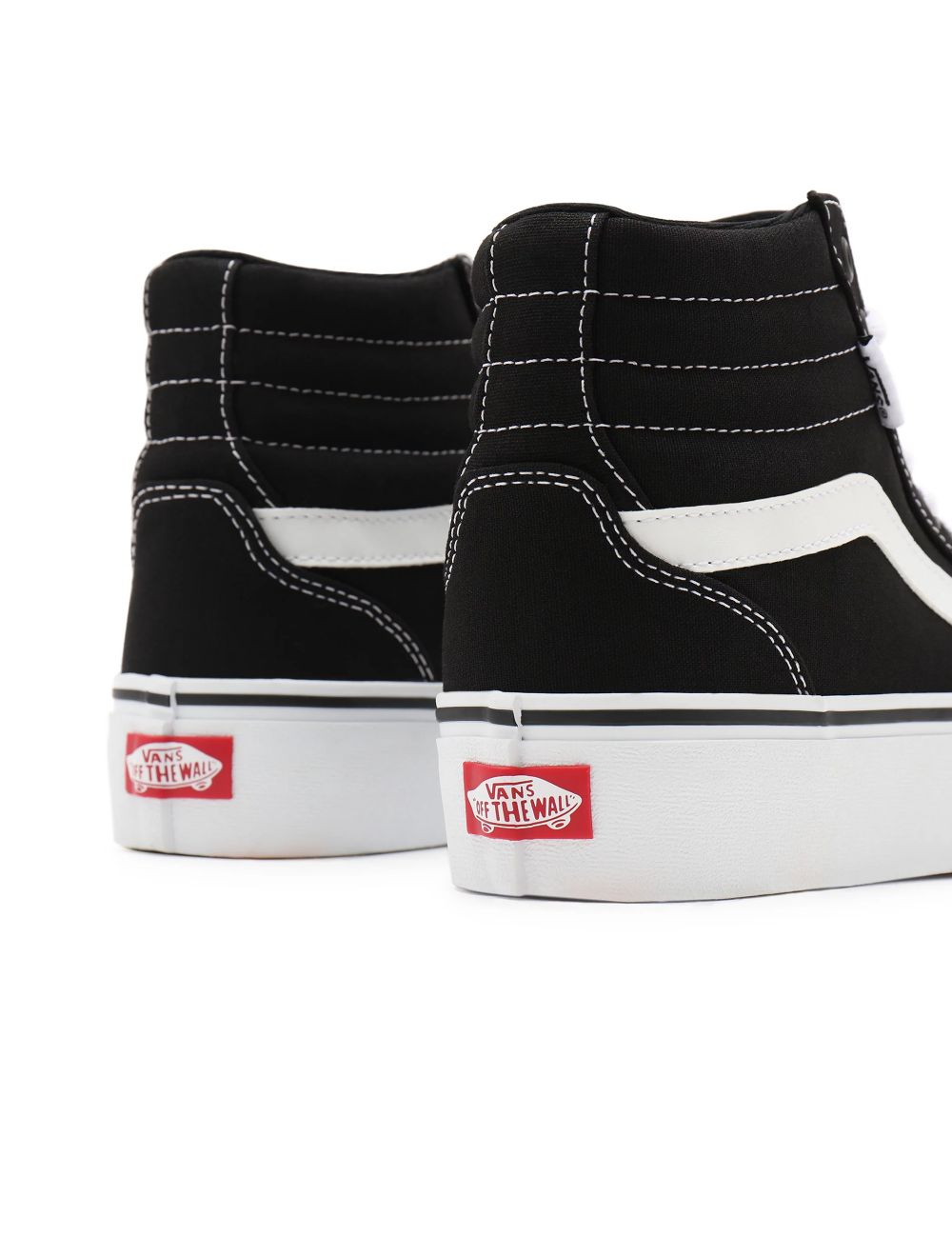 Vans negras mujer originales hot sale