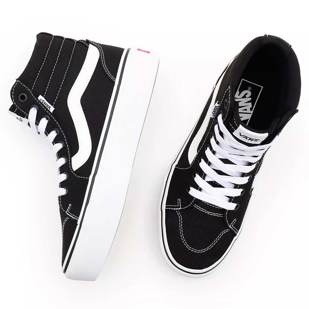 Vans negras mujer discount originales