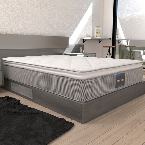 Colchón King Size Skillboom Dormez Ortopédico Con PILLOW TOP