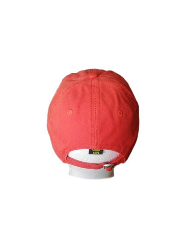 Gorra naranja curva beisbolera sportcaps clásica algodón copa baja unitalla  unisex