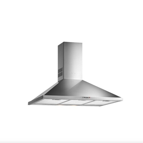 Campana de Pared Piramidal Teka DEP 90 de 90 cm en Acero Inoxidable.