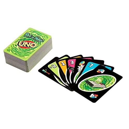Juego de mesa Mattel UNO Edición Especial De Rick y Morty