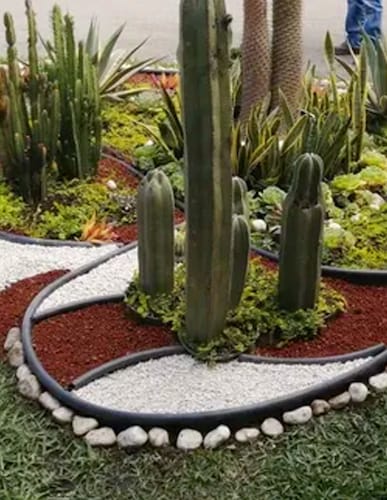Borde Separador Grueso Para Jardín Rollo De 18 Metros