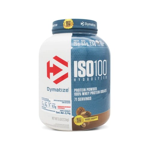Proteina Dymatize  Iso 100 Hidrolizada Chocolate 71 Serv.