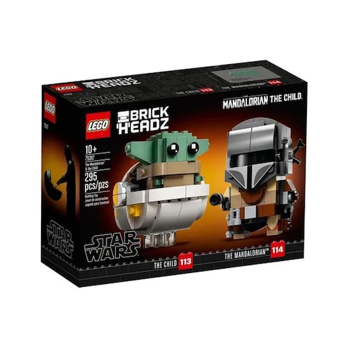 Set de construcción Lego Star Wars The Mandalorian & the Child 295 piezas en caja