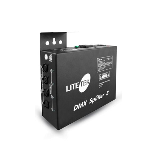 Splitter Lite Tek Dmx Splitter 8 1 Entrada 8 Salidas