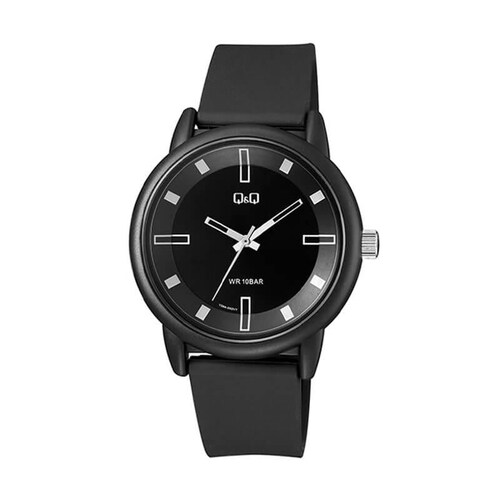 RELOJ Q&Q ANALOGICO UNISEX NEGRO V29A002VY.