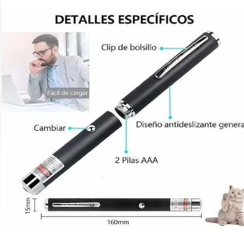 Set 5 Uds.Apuntador  Laser Multicolor