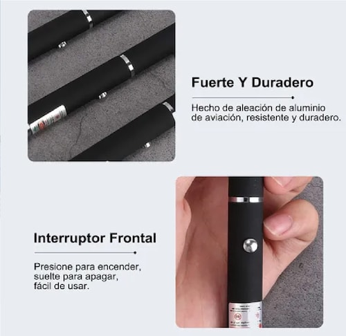 Set 5 Uds.Apuntador  Laser Multicolor