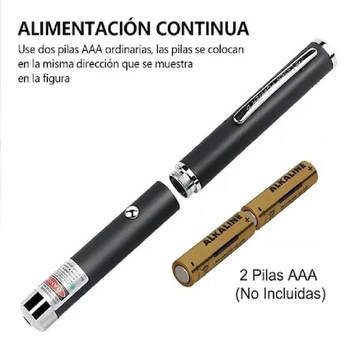 Set 5 Uds.Apuntador  Laser Multicolor