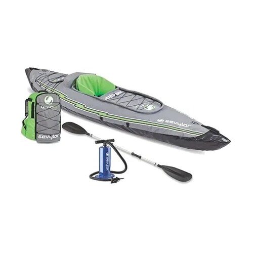 Kayak Quikpak K5 Gris 1 Persona Hermético Coleman Sevylor