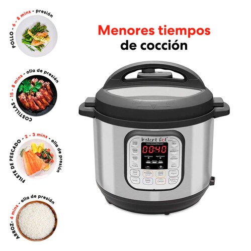 Olla De Presión Instant Pot Lux 5.68 L Con 13 Programas