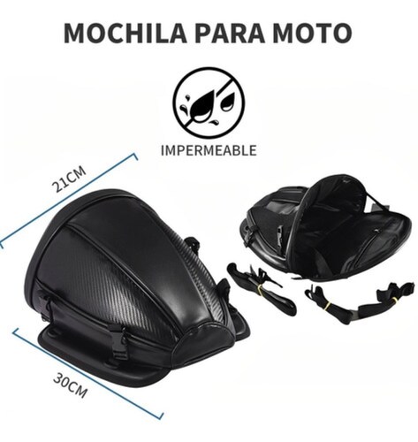 Maleta Trasera De Moto Mochila Motocicleta Impermeable