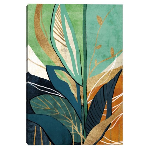 Cuadros Decorativos - Abstraccion de hojas de papel de aluminio- Belle Maison