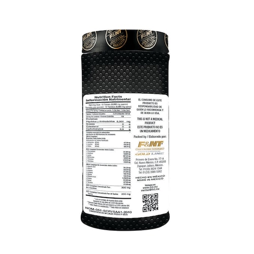 L-amino 8,000 Tabletas Masticables De Aminoácidos Carnitina