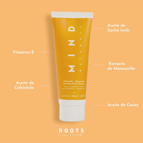 Gel Limpiador Facial Con Vitamina E Y Extracto Manzanilla