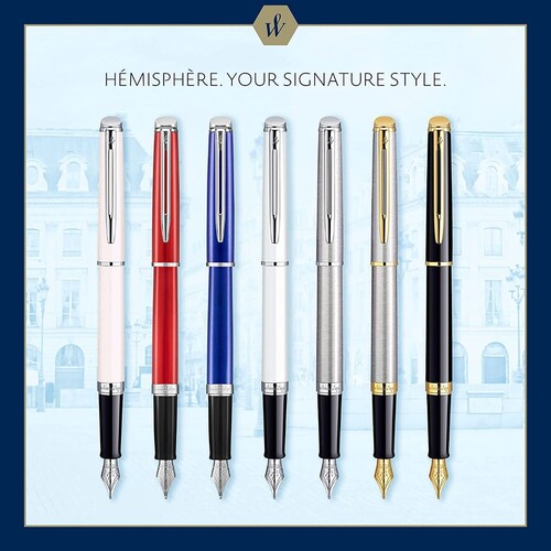 Pluma Waterman Hemisphere Fountain Edición de Lujo
