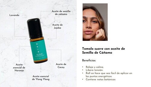 Aceite Facial Vegetal Semilla de Cáñamo