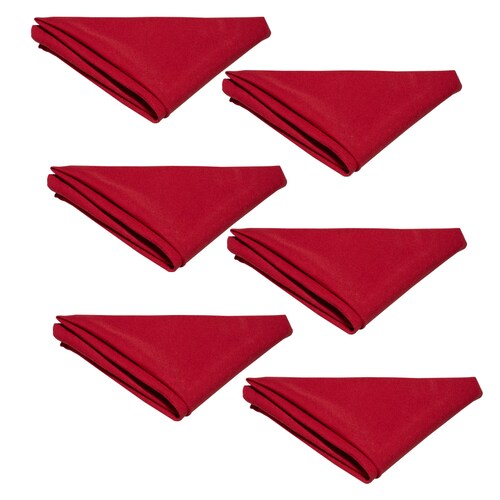 Decoración de mesa, Set Mantel de invierno rectangular para mesa, rojo/esferas, Algodón, 270 cm + 6 manteles individuales doble cara + 6 servilletas de tela, Navidad