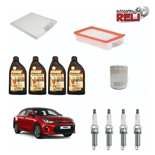 Afinación Kia Rio 1.6 Aceite Sintetico 5w30 I