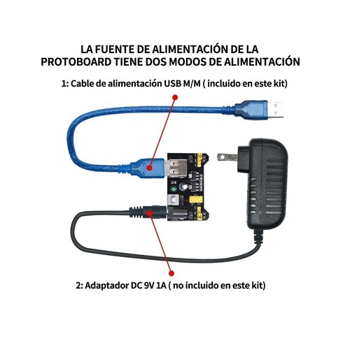Kit De Componentes Electrónicos Para Arduino, Raspberry Pi