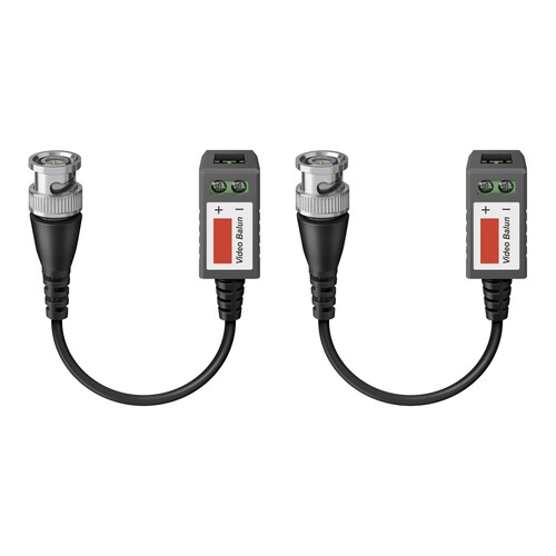 Extensor pasivo de video BNC por cable UTP con terminales atornillables (Balun) Cctv-403 