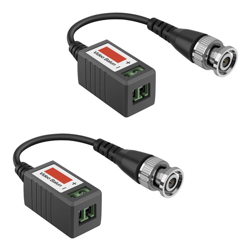 Extensor pasivo de video BNC por cable UTP con terminales atornillables (Balun) Cctv-403 