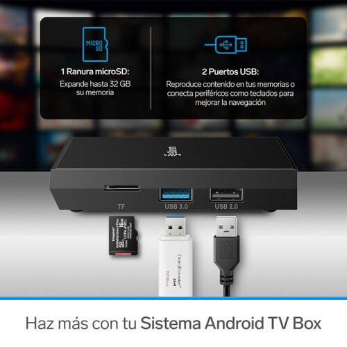 Android TV Box Google Certificado INTV-1000 