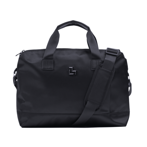 LUCKMAN Portafolio para Hombre tipo Maletín Ejecutivo, ideal como Funda y Mochila para Laptop hasta 15.6 Pulgadas - Modelo Dante, Negro