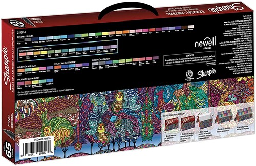 Marcadores Sharpie Punto Fino 65CT