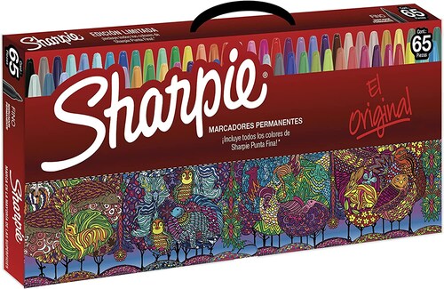 Marcadores Sharpie Punto Fino 65CT