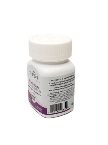 Glutatión + Superóxido de dismutasa SOD catalasa para el estrés Avéia frasco con 60 Tabletas.