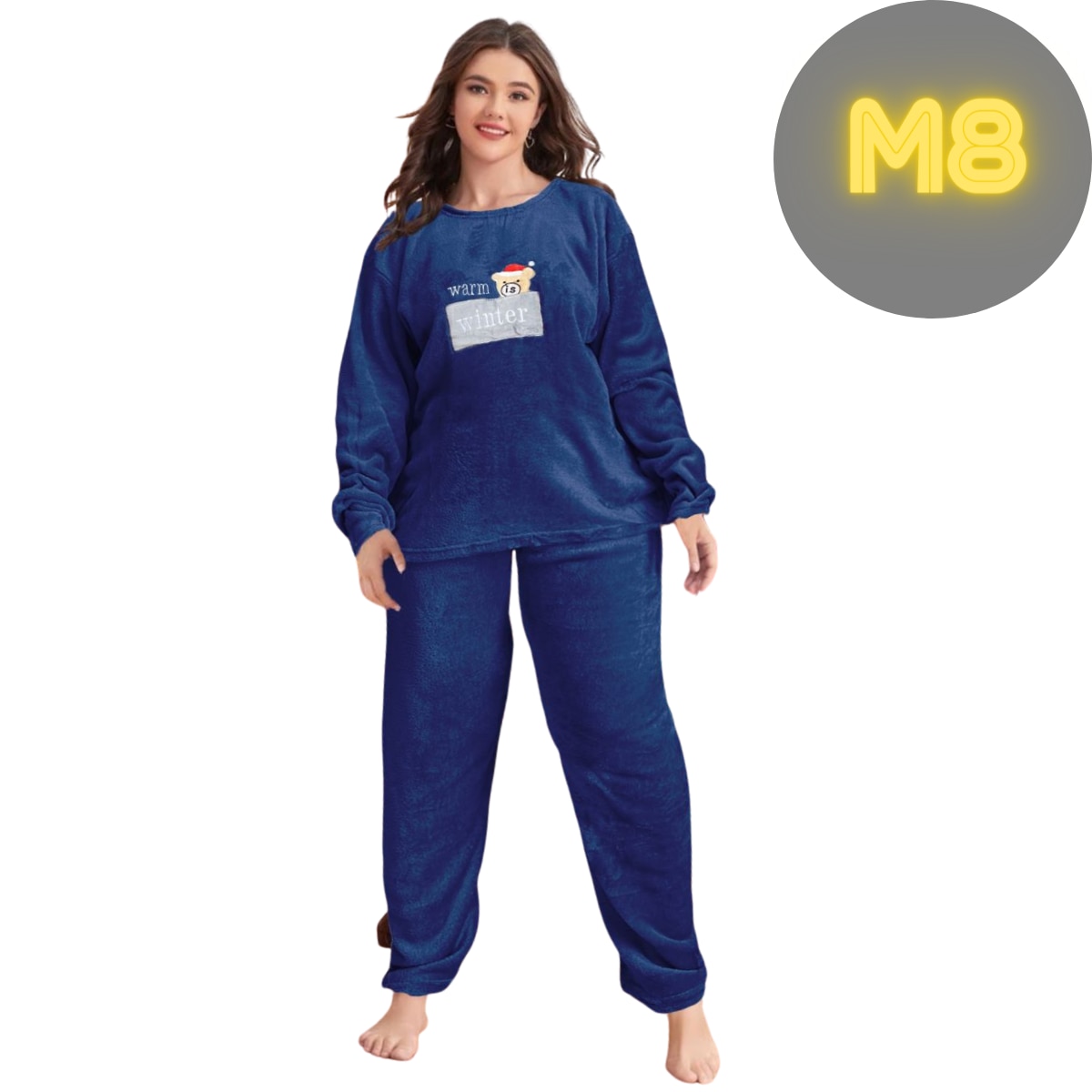 Pijamas de tela polar best sale para mujer