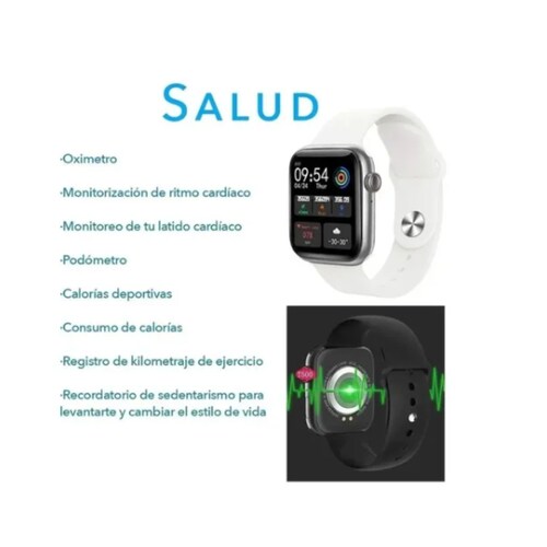 T500 Plus Reloj Inteligente Bt Smartwatch Llamadas Ip67