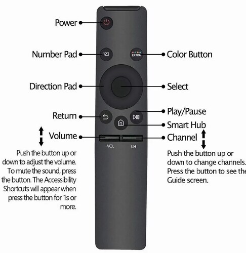 Control  Bn59-01259b Smart Tv Uhd 4k