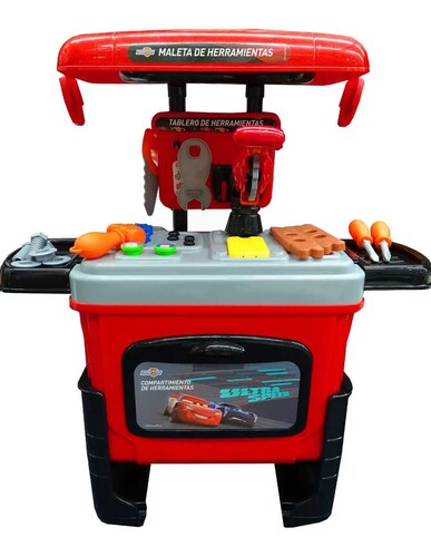 Juguete Maleta de Herramientas Disney Cars Rayo McQueen