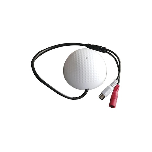 Micrófono omnidireccional, tipo pelota de golf, con distancia de recepción de 10  100 m 