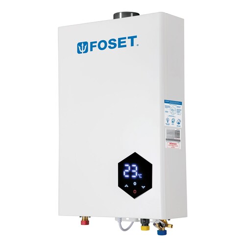 Moderno Boiler Calentador Instantáneo Modulante 24 L 4 Servicios Gas LP Ahorro Garantizado Del 80% En Consumo De Gas