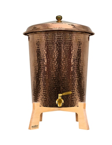 Ecofiltro Purificador Dispensador y Filtro de Agua Cobre Grande (20 L).