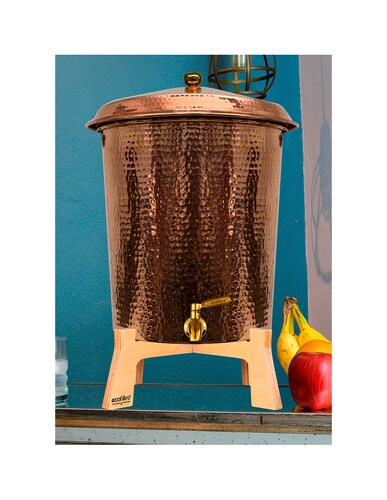 Ecofiltro Purificador Dispensador y Filtro de Agua Cobre Grande (20 L).