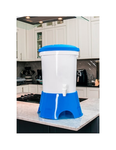 Ecofiltro Purificador Dispensador y Filtro de Agua Colors Grande (20 L) Azul Oscuro.