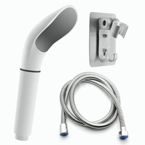 Regadera Teléfono De Mano Con Manguera Blanco