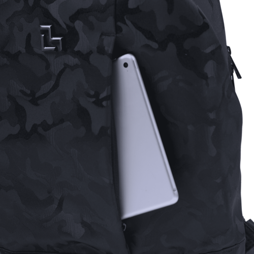 LUCKMAN Mochila para Laptop hasta 15.6 Pulgadas, Moderna Antirrobo, Múltiples Compartimentos, Backpack Hombre Ejecutiva, Escolar de Viaje, Funcional Resistente, Repelente al Agua - Mateo, Negro Militar