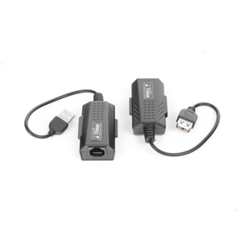 Kit extensor USB por cable UTP Cat 5 / 5e / 6 para Distancias de Hasta 50 Metros