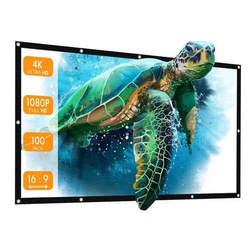 Pantalla Para Proyector 100 Pulgadas 16:9 Proyección
