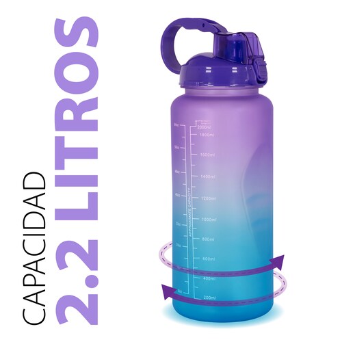Botella de 2 litros Motivacionales Colores (valores con IVA incluido) -  Sensaciones del Sur