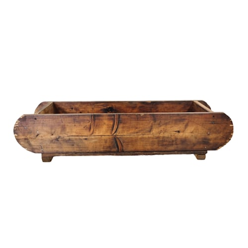 Maceta De Madera Tipo Jardinera De Oreja