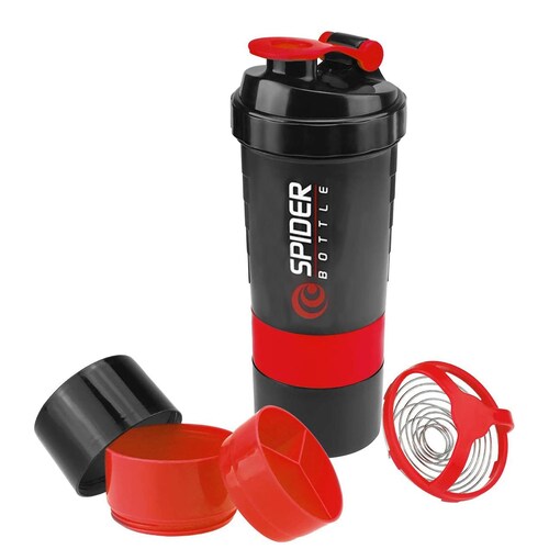 Botella Shaker Mezcladora De Proteína Agitador Onof 16 Onz