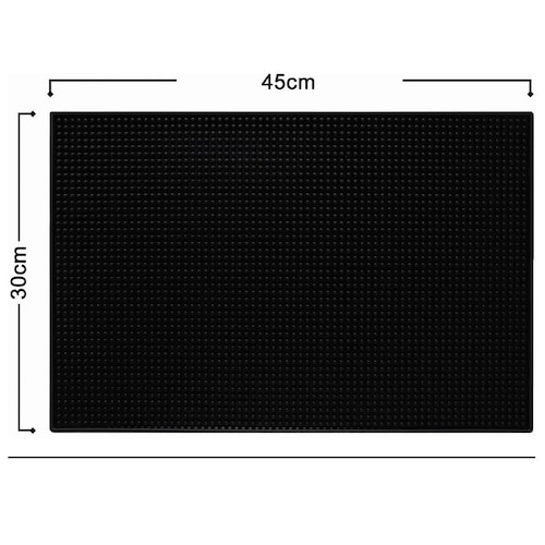 Tapete Para Bar Grande 45 X 30cm Barra Escurridor Barman