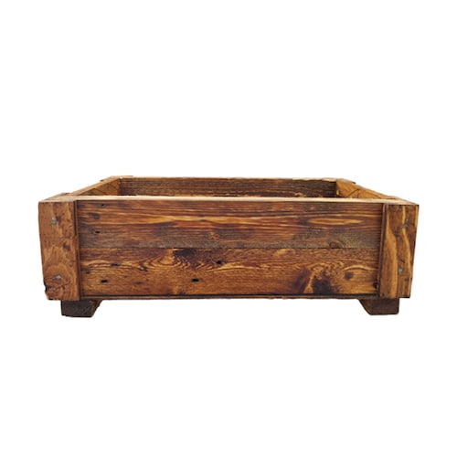 Maceta De Madera Tipo Jardinera De Barrote Chica